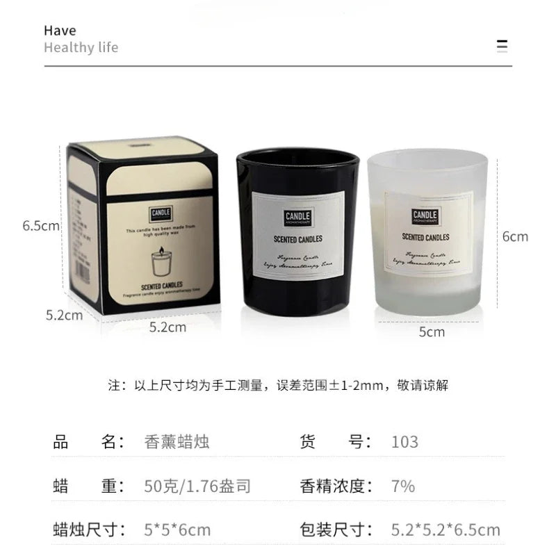 Modern candle