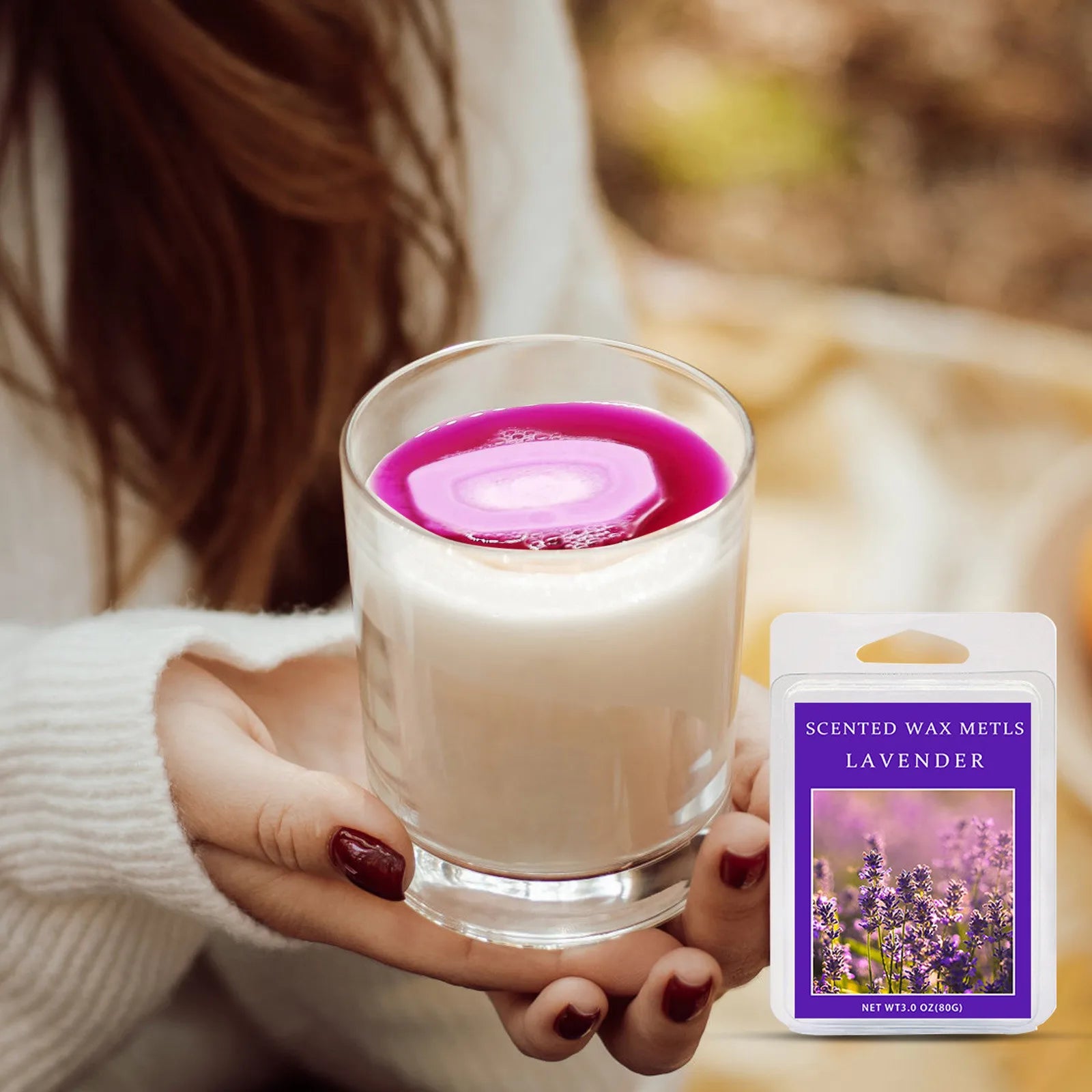 Colorful Seasonal Wax Melt Cubes – 8 Scents
