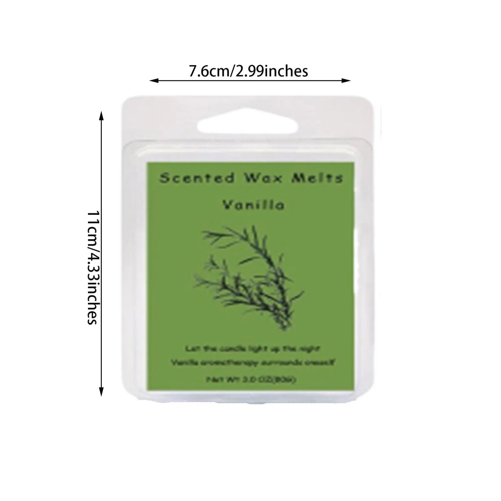 Colorful Seasonal Wax Melt Cubes – 8 Scents