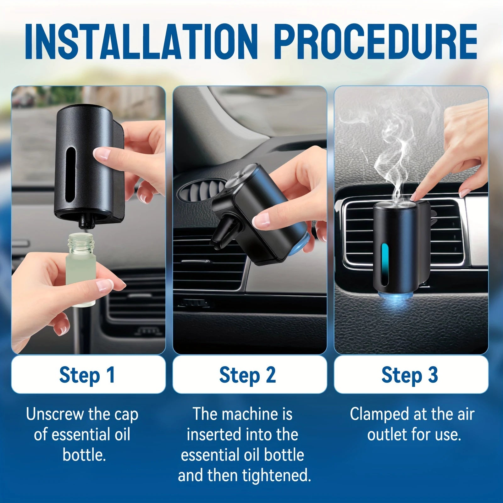Smart Car Aromatherapy Diffuser