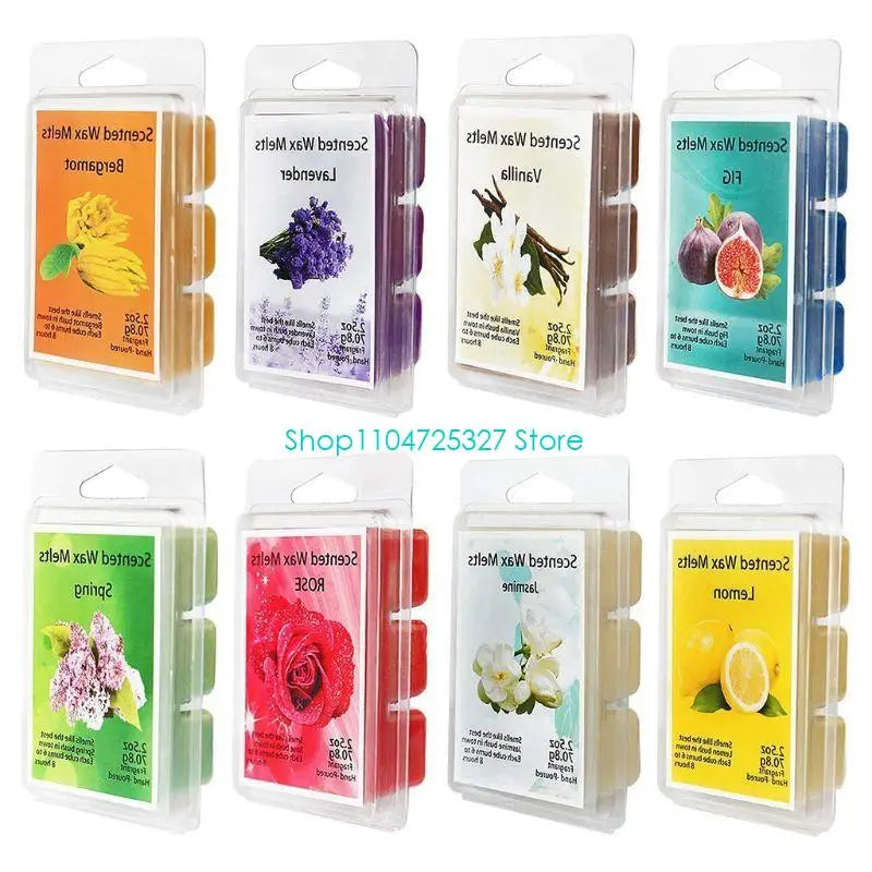 Luxury Wax Cubes Gift Set – 8 Fragrances