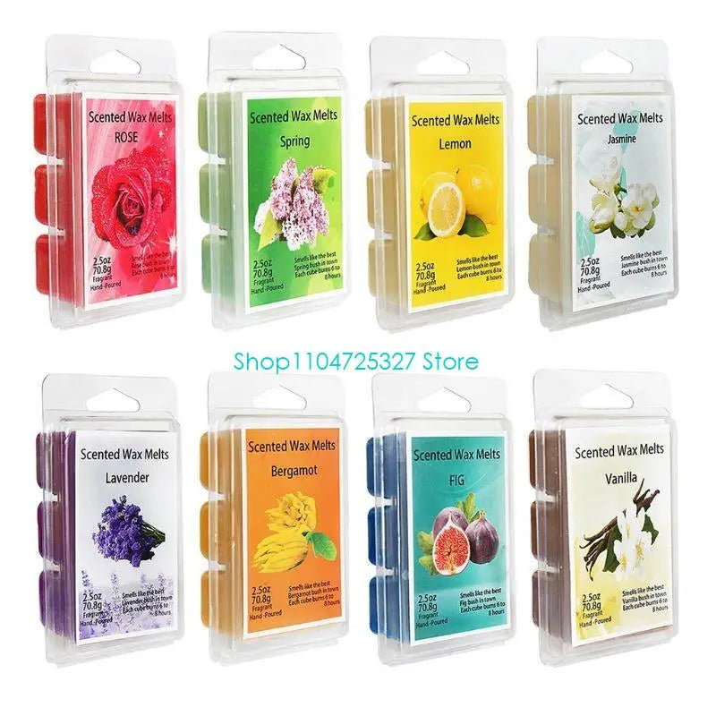 Luxury Wax Cubes Gift Set – 8 Fragrances